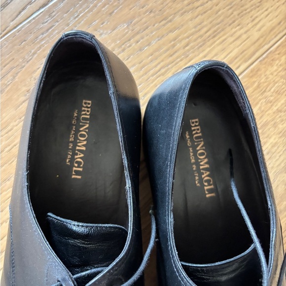 Bruno Magli leather loafers mens 10 made in italy main image 4